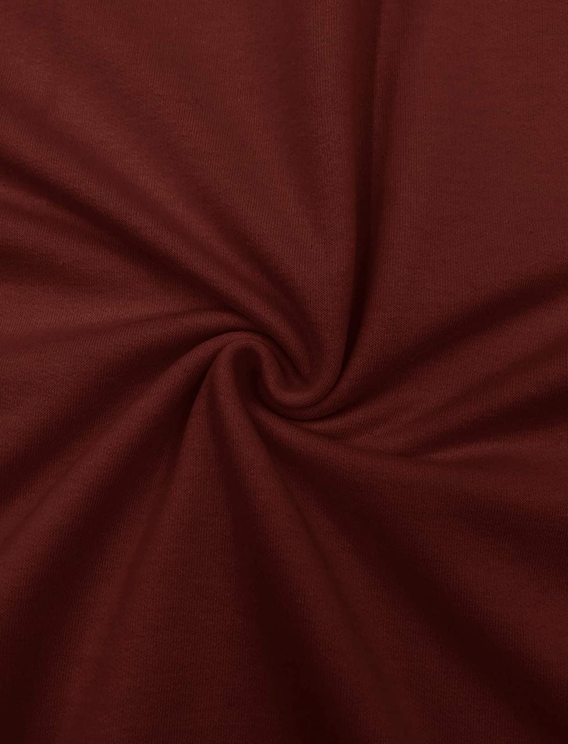 Bingerlily Women's Wine Red Hoodie