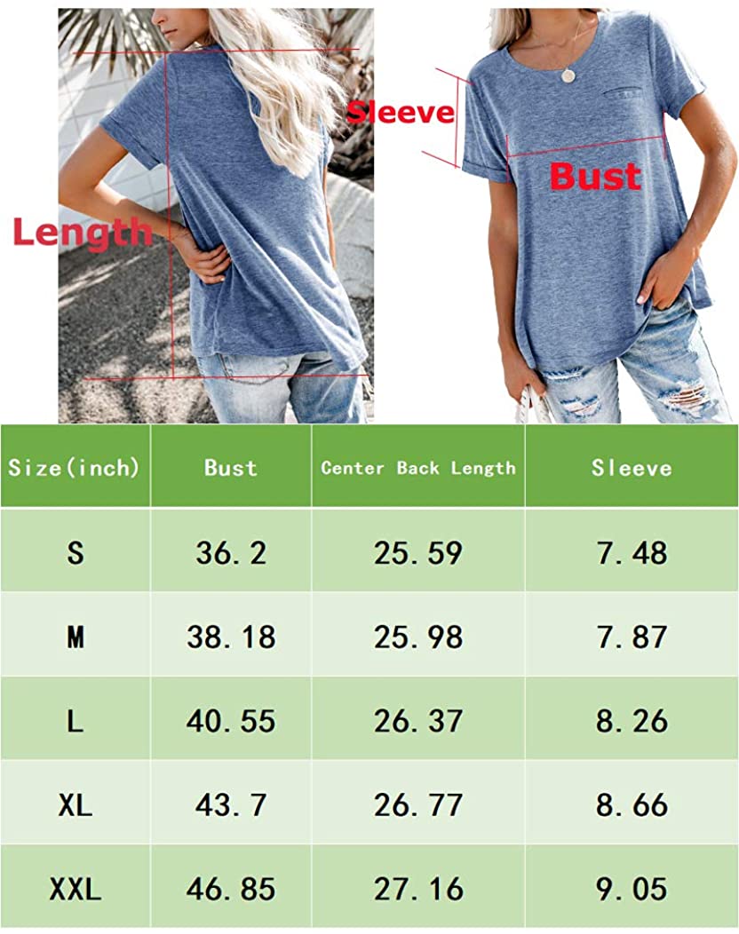 Bingerlily Blue Roll Up Short Sleeve T Shirt