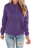 Bingerlily Women's Purple Hoodie