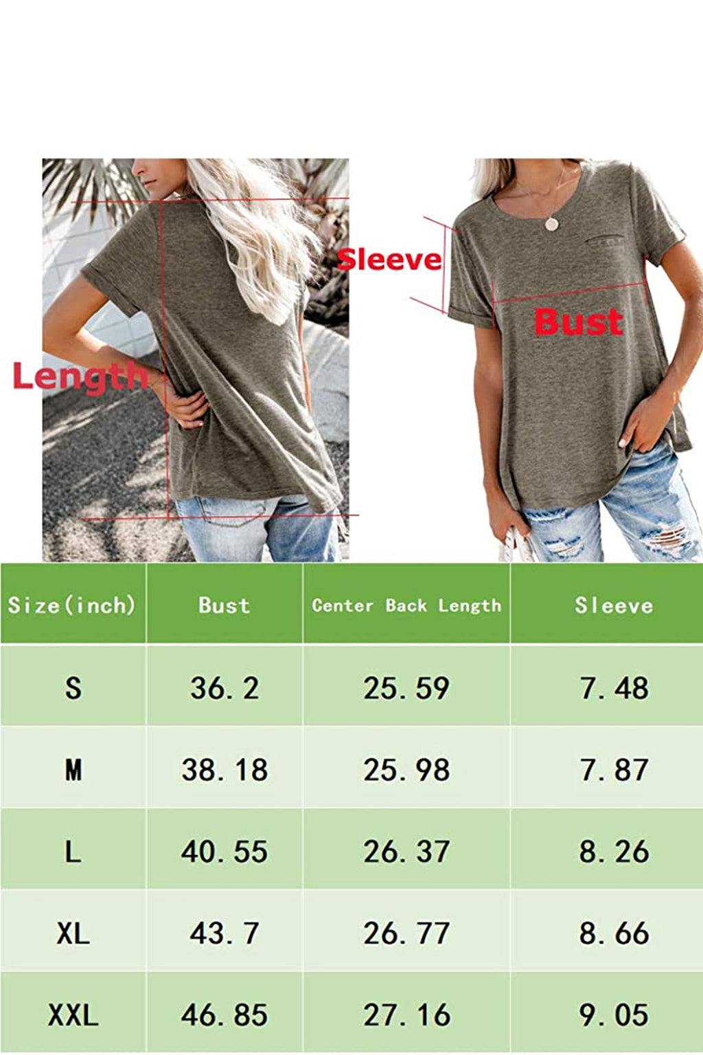 Bingerlily Brown Roll Up Short Sleeve T Shirt