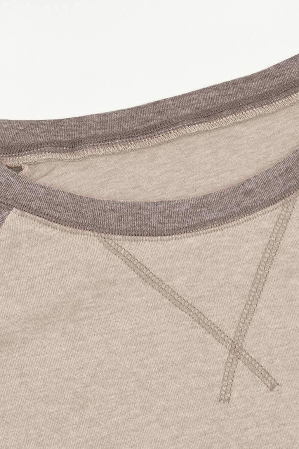 Bingerlily Women Khaki Long Sleeve Tunic Top