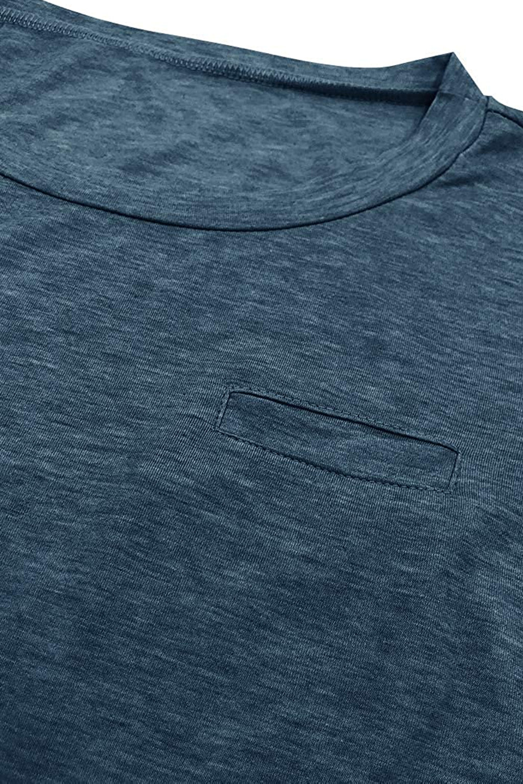 Bingerlily Navy Roll Up Short Sleeve T Shirt