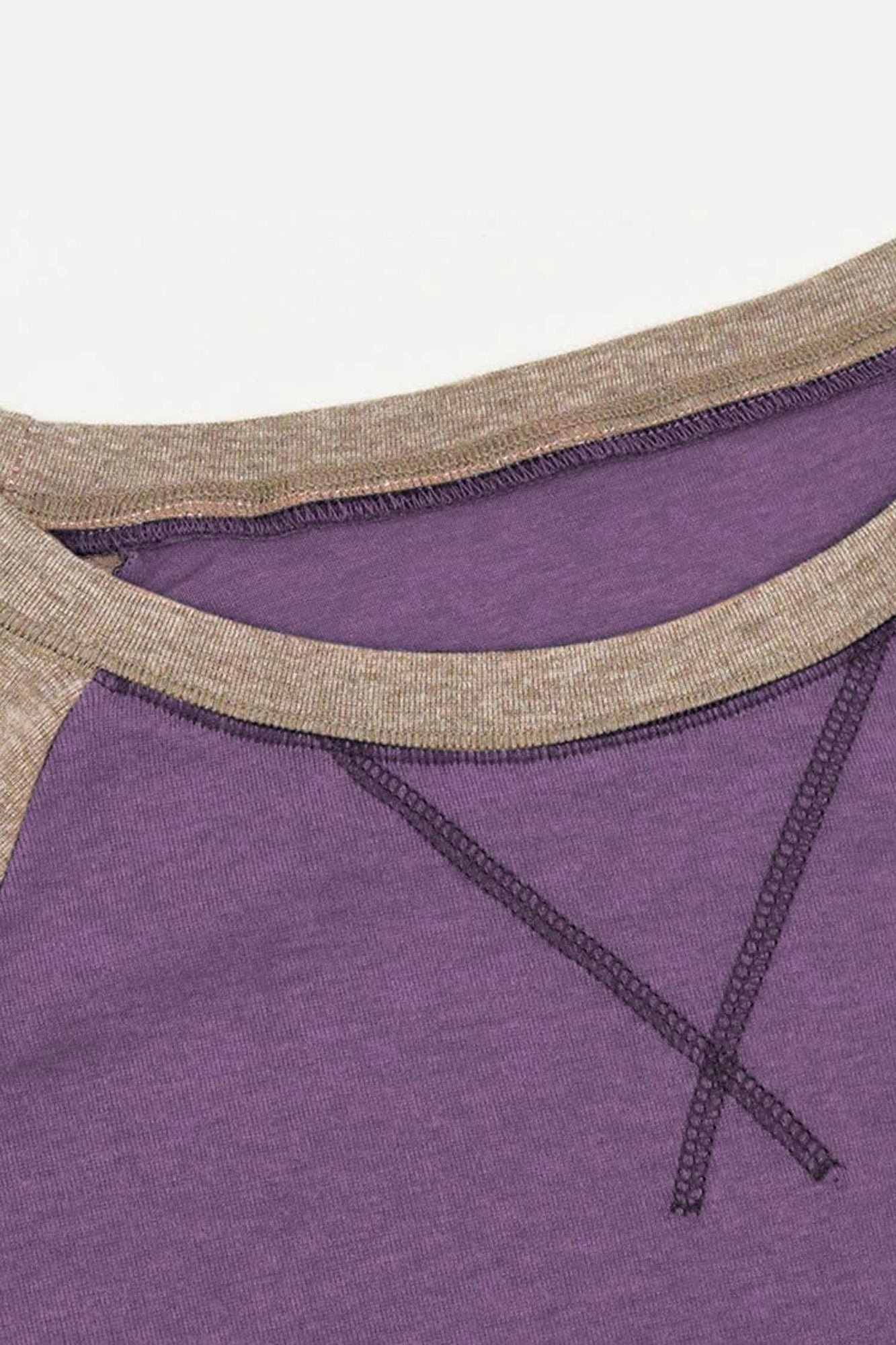 Bingerlily Women Purple Long Sleeve Tunic Top