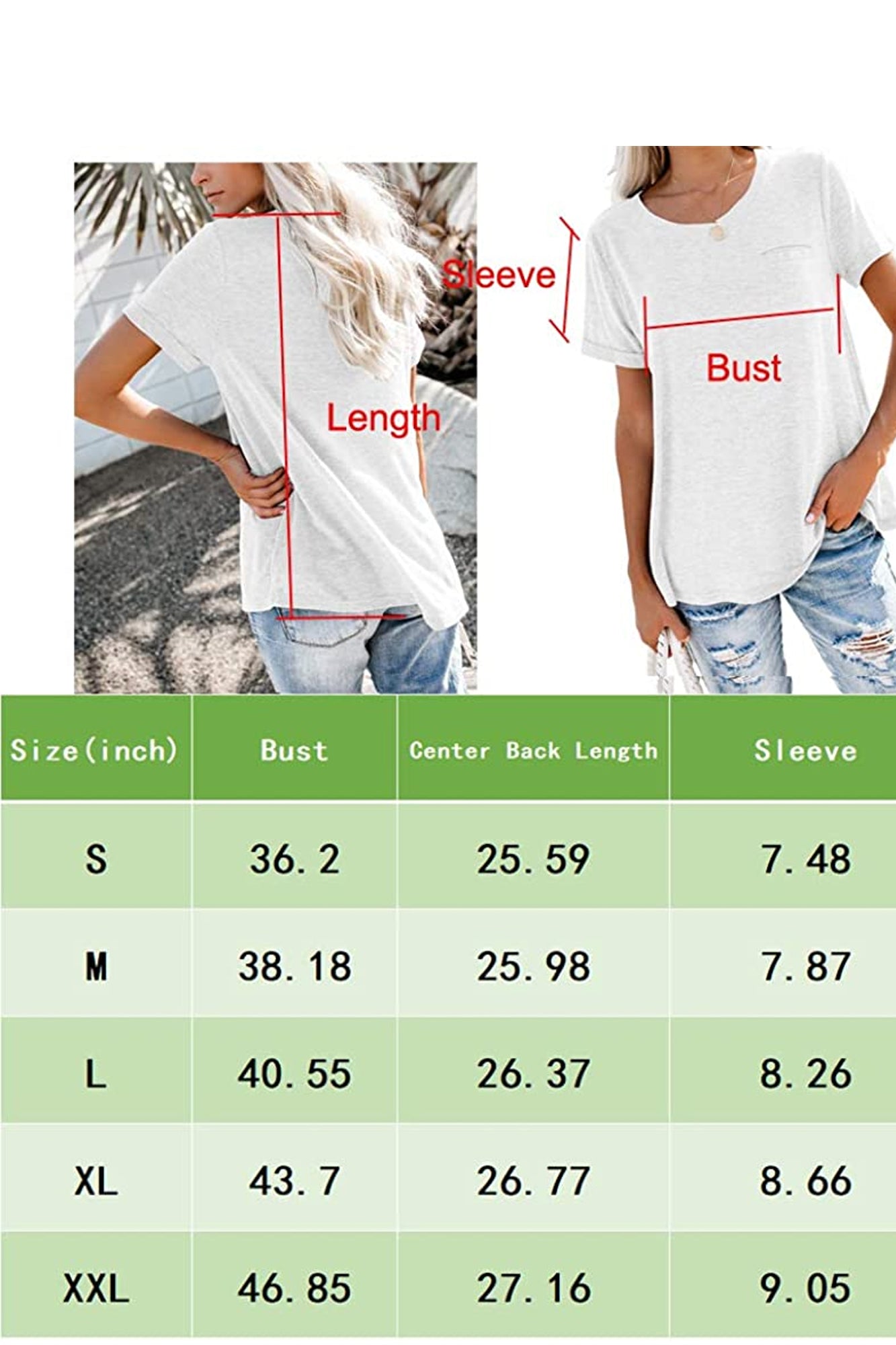 Bingerlily White Roll Up Short Sleeve T Shirt