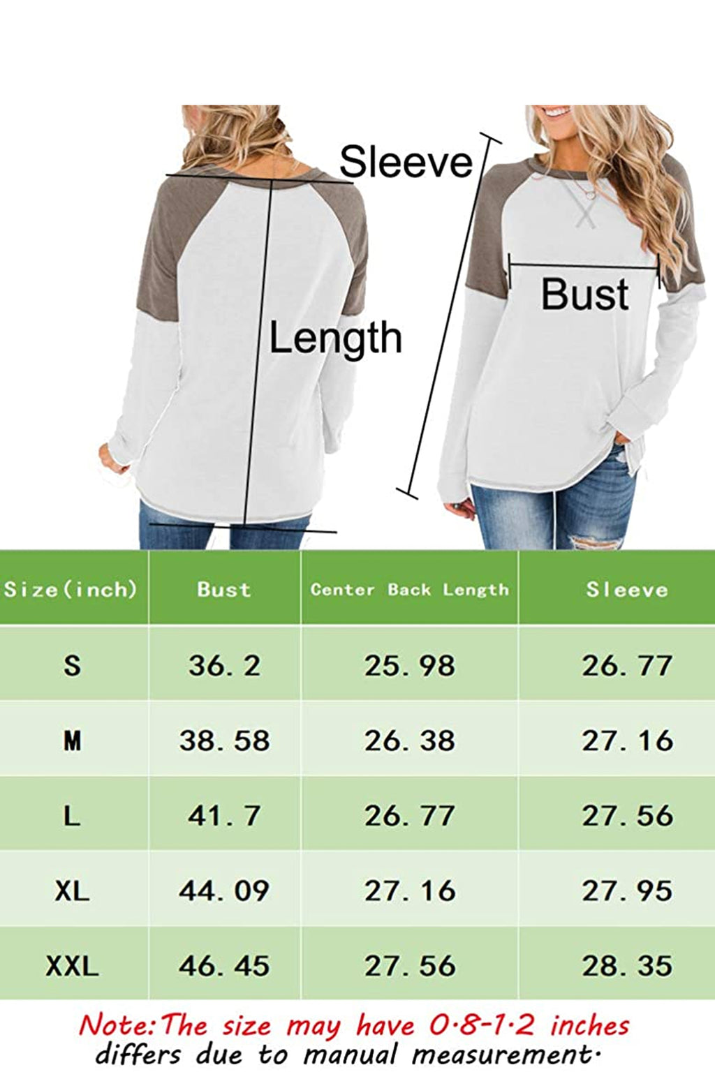 Bingerlily Women White Long Sleeve Tunic Top