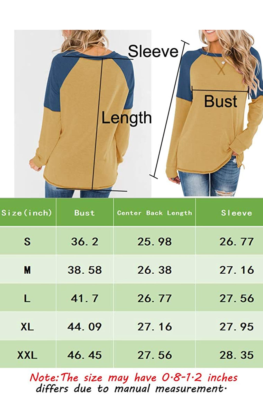 Bingerlily Women Yellow Long Sleeve Tunic Top