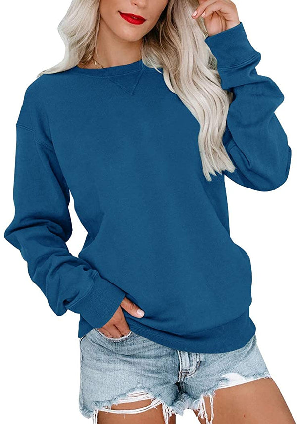 Bingerlily Women's Blue Sweatshirt