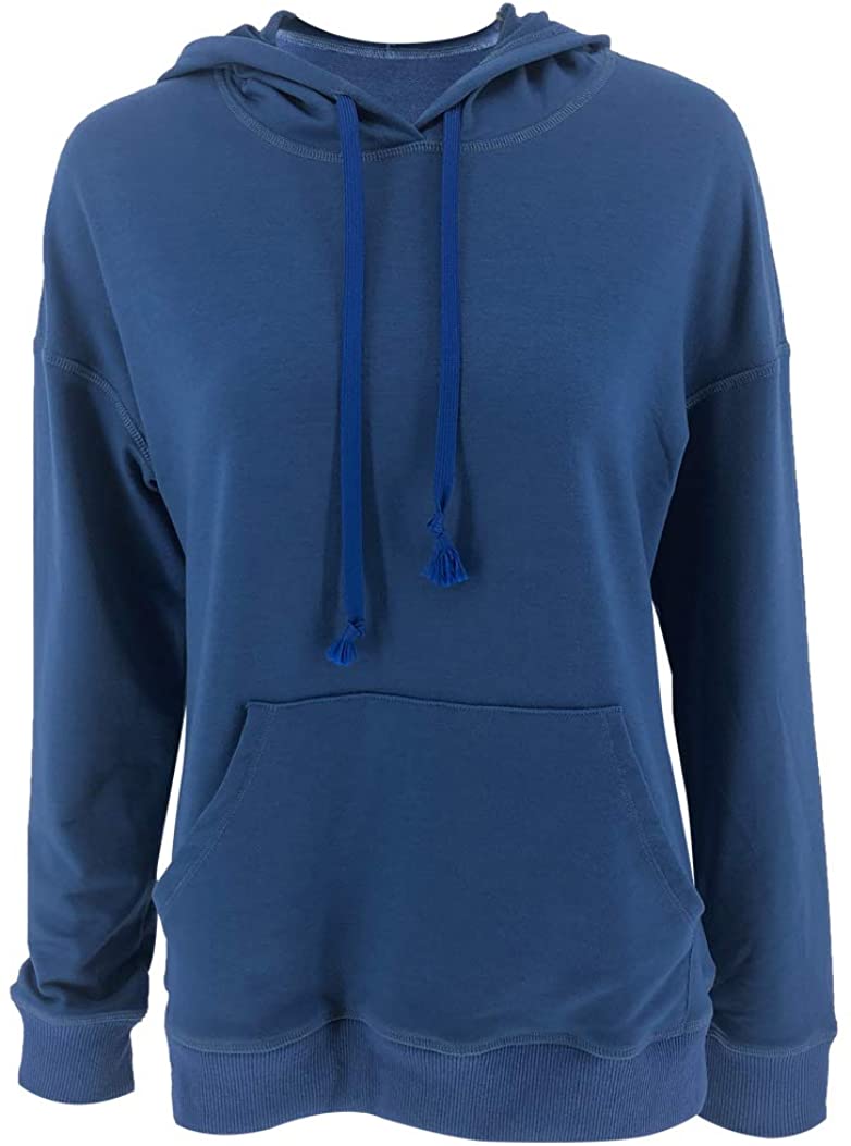 Bingerlily Women's Blue Hoodie
