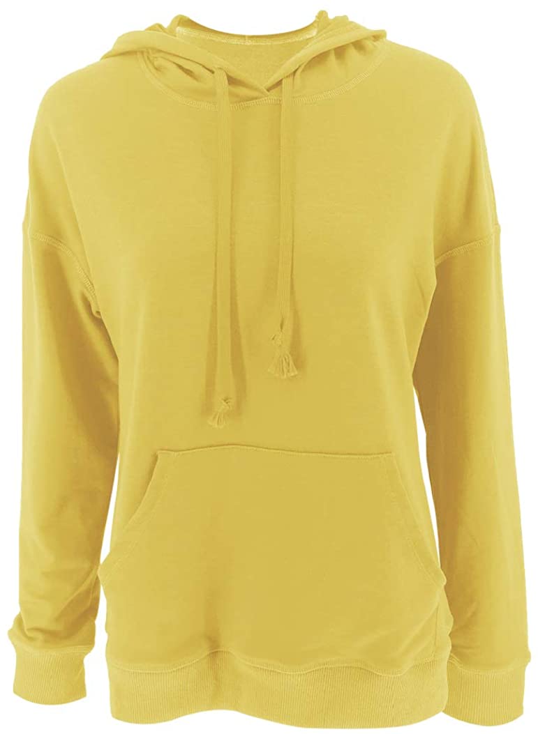Bingerlily Women's Bright Yellow Hoodie