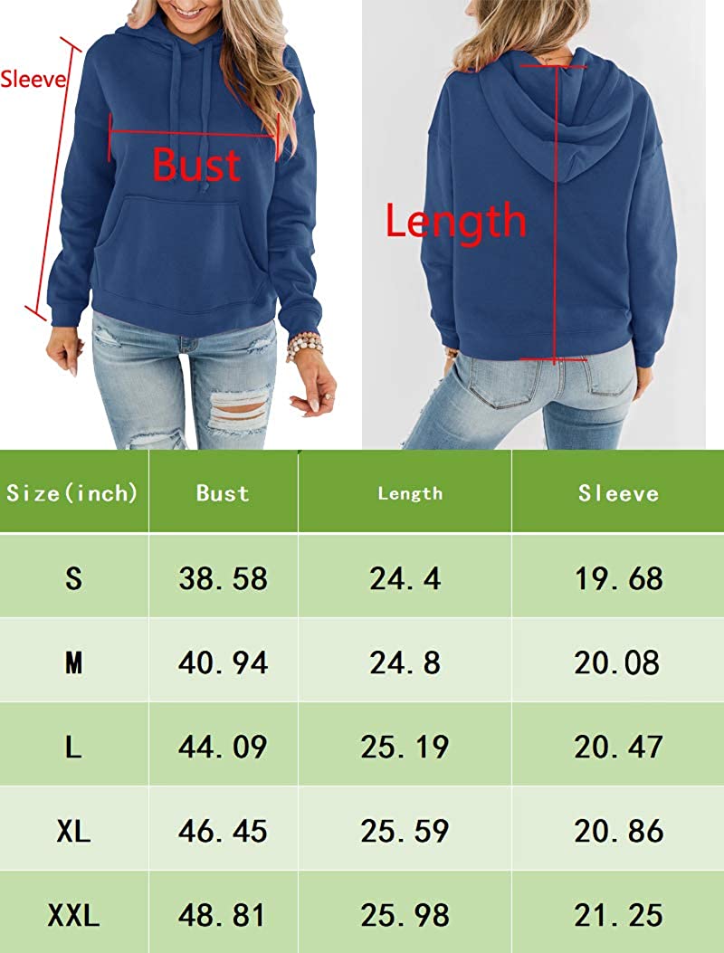 Bingerlily Women's Blue Hoodie