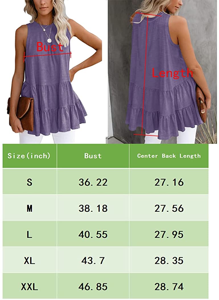 Bingerlily Women's Purple Flowy Tank Top