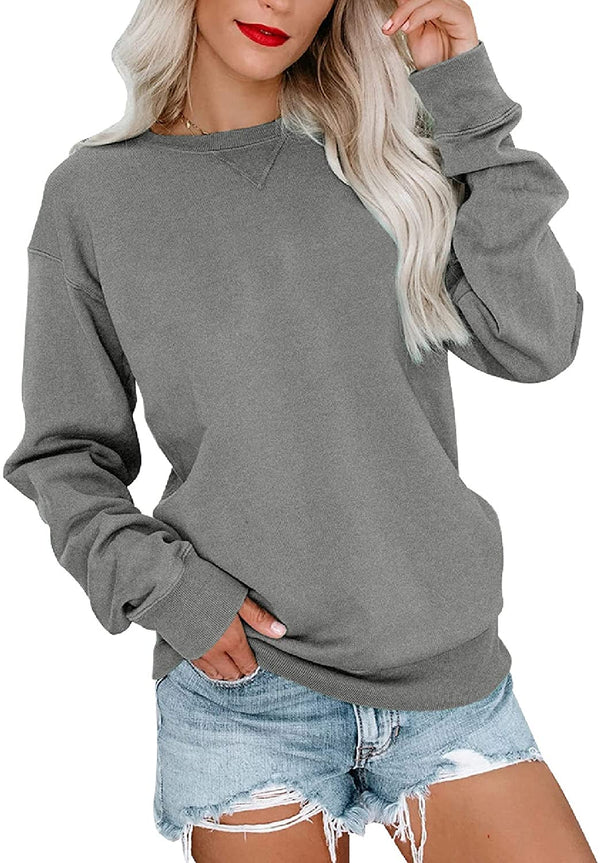 Bingerlily Women's Grey Sweatshirt