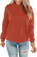 Bingerlily Women's Orange Hoodie
