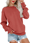 Bingerlily Women's Grapefruit Red Sweatshirt
