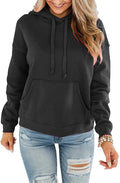 Bingerlily Women's Black Hoodie