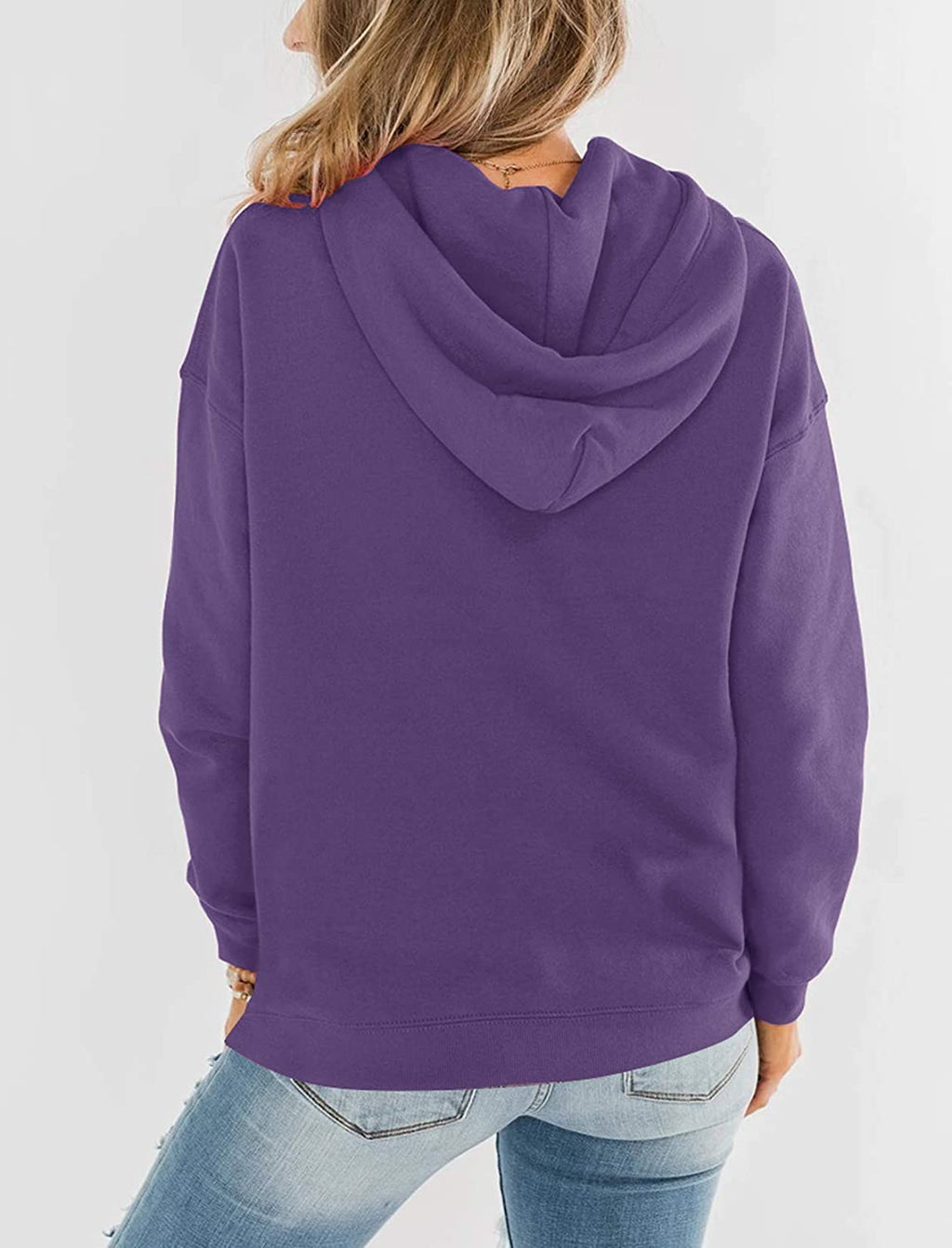 Bingerlily Women's Purple Hoodie