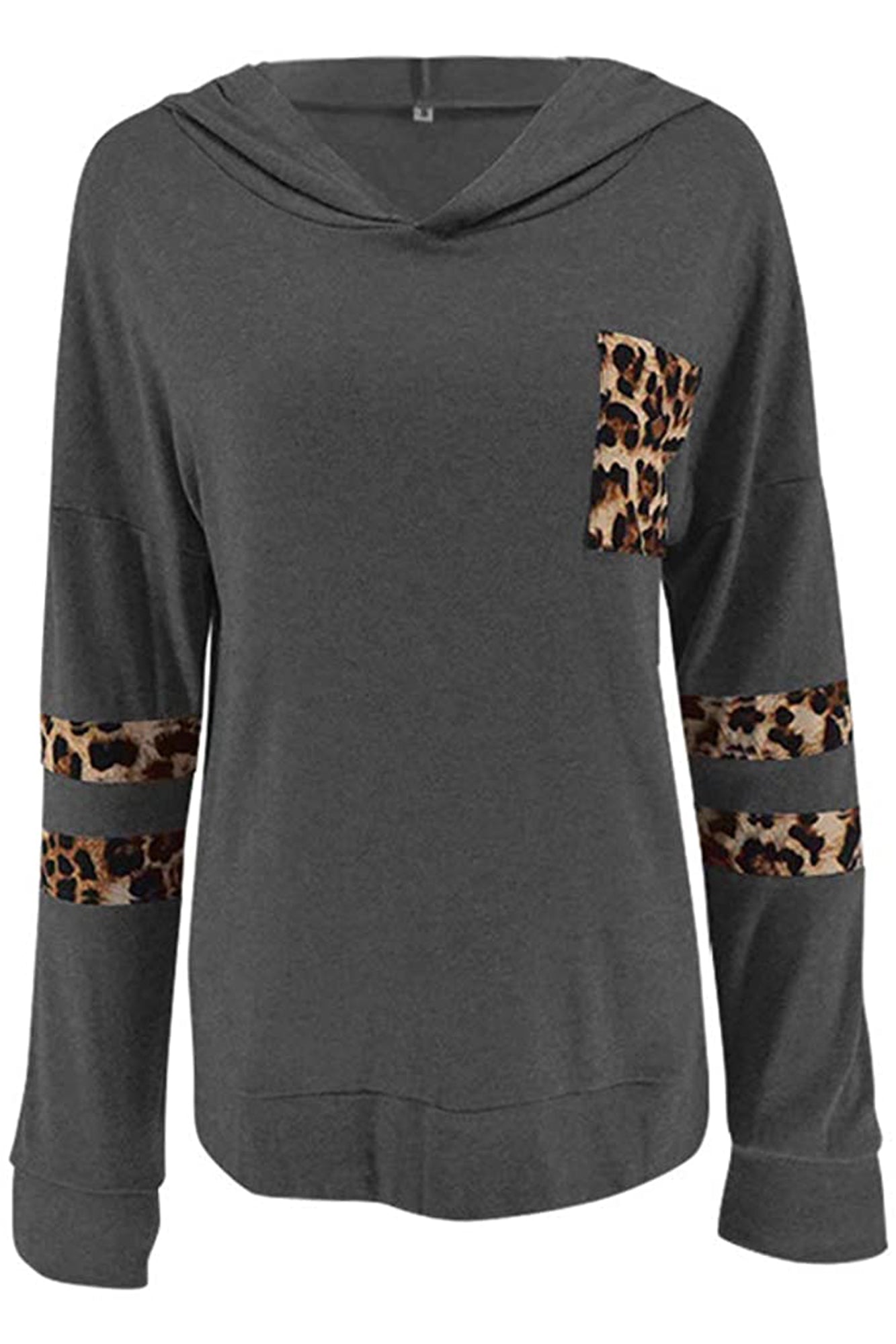Bingerlily Women's Charcoal Pullover Sweatshirt