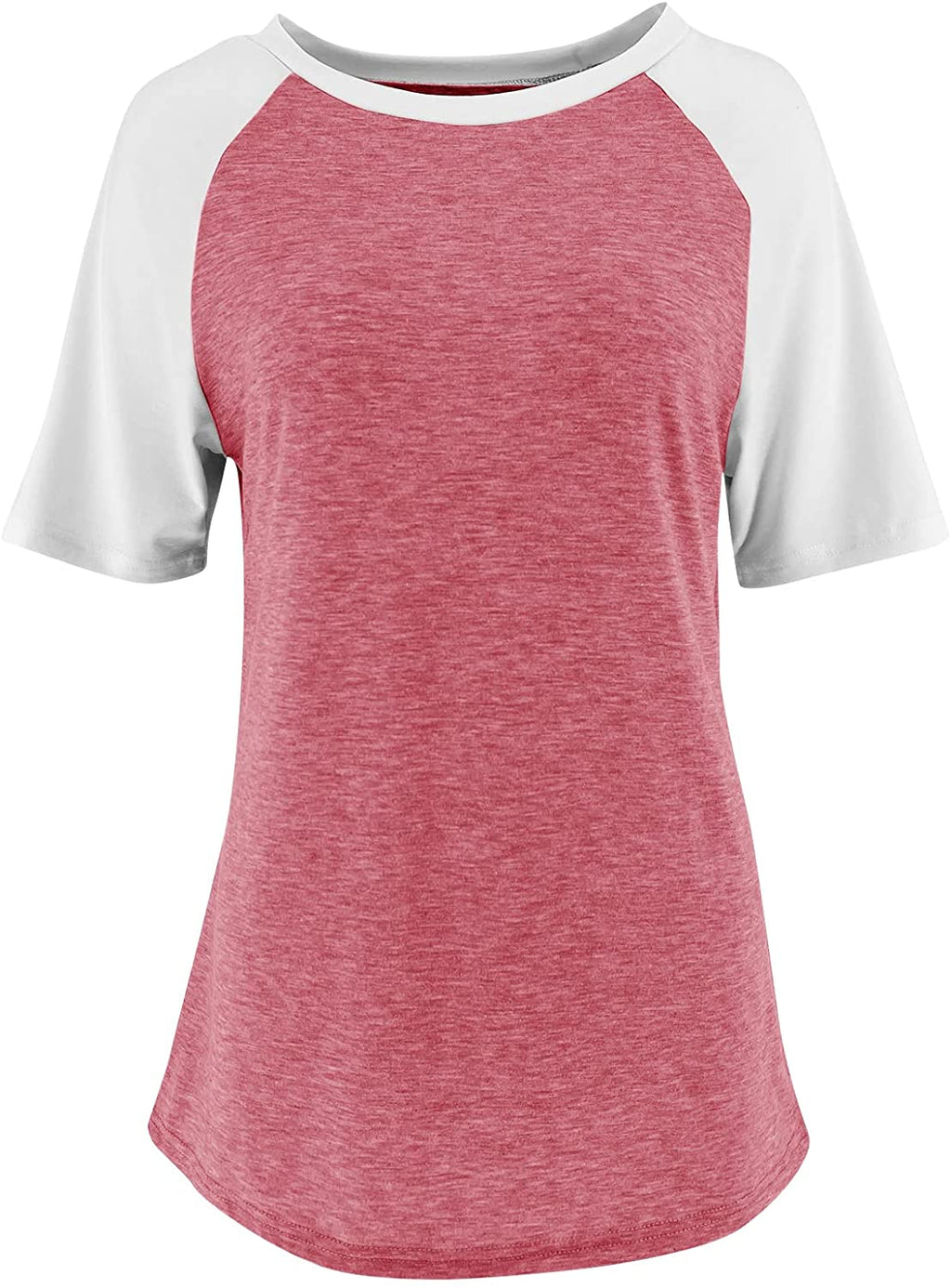 Bingerlily Deep Peach Short Sleeve Tunic Top