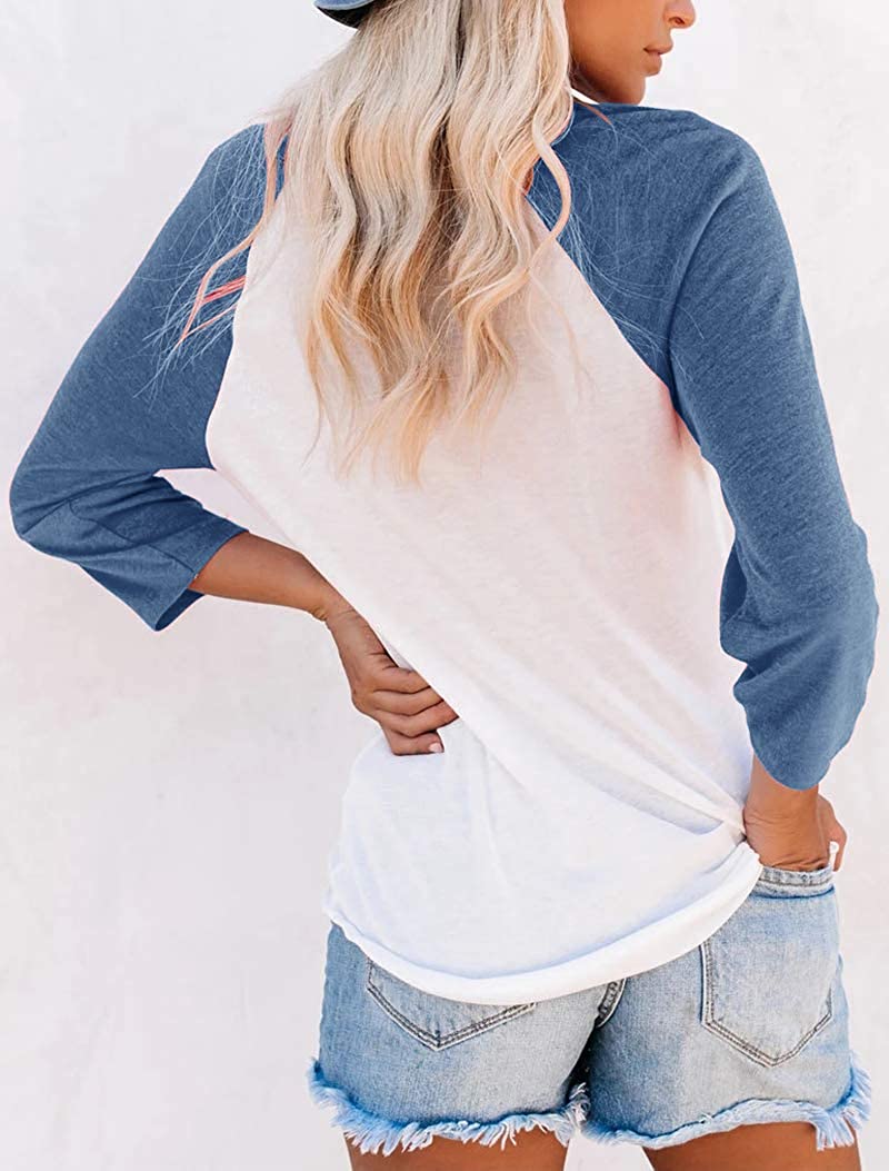 Bingerlily White 3/4 Sleeve Tunic Top