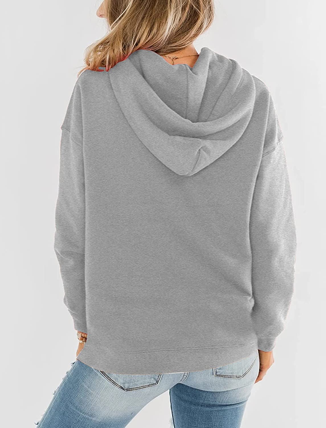 Bingerlily Women's Grey Hoodie