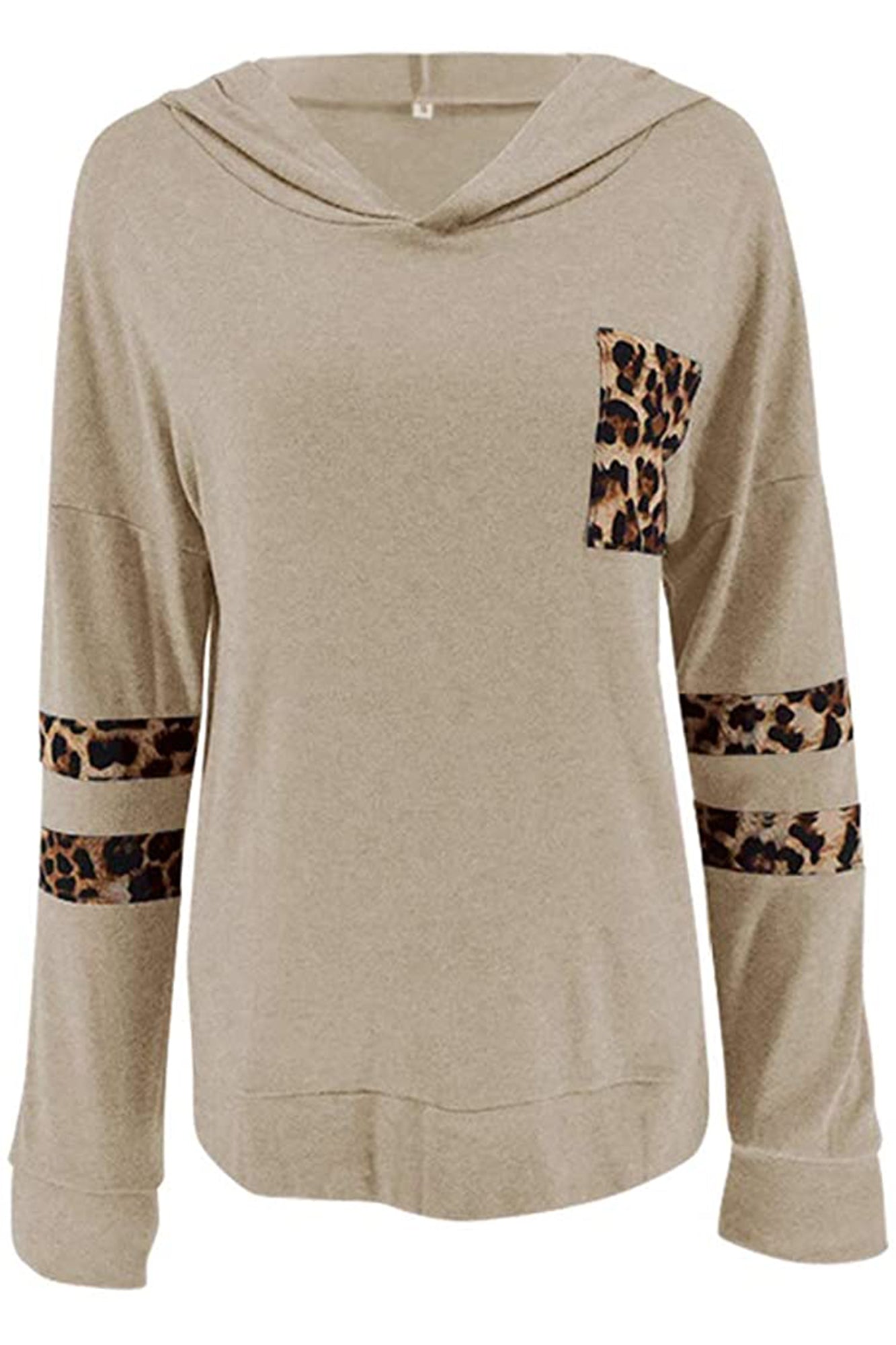 Bingerlily Women's Khaki Pullover Sweatshirt