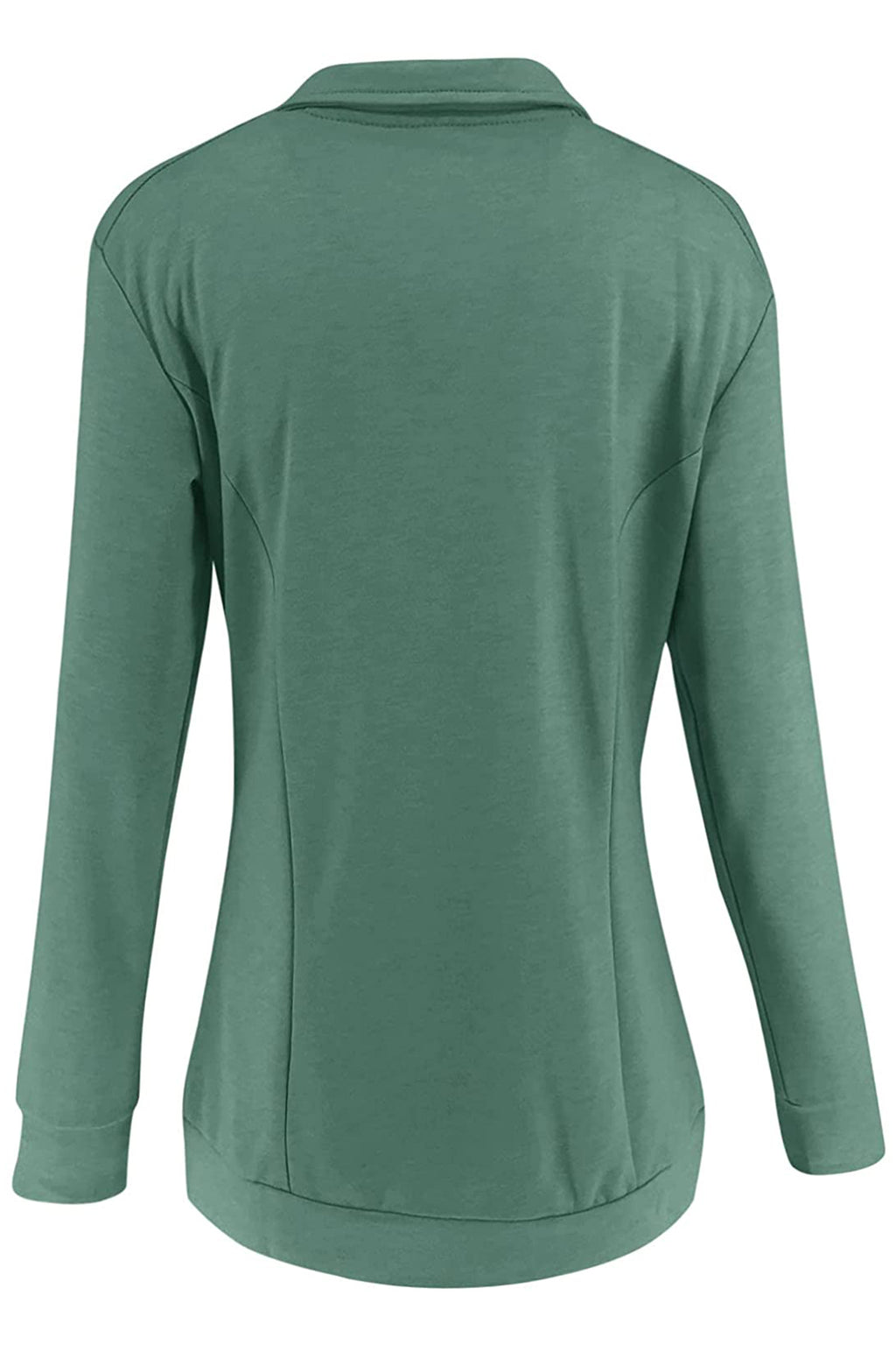 Bingerlily Women's Green Zip Athletic Jacket
