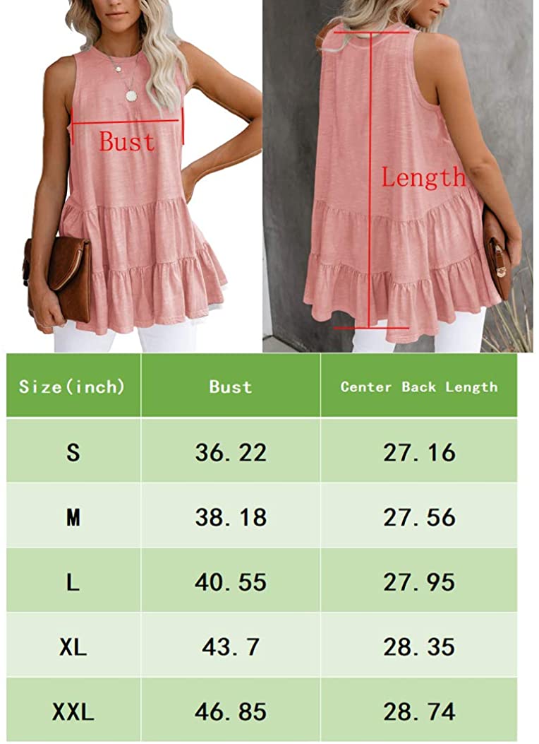 Bingerlily Women's Peach Flowy Tank Top