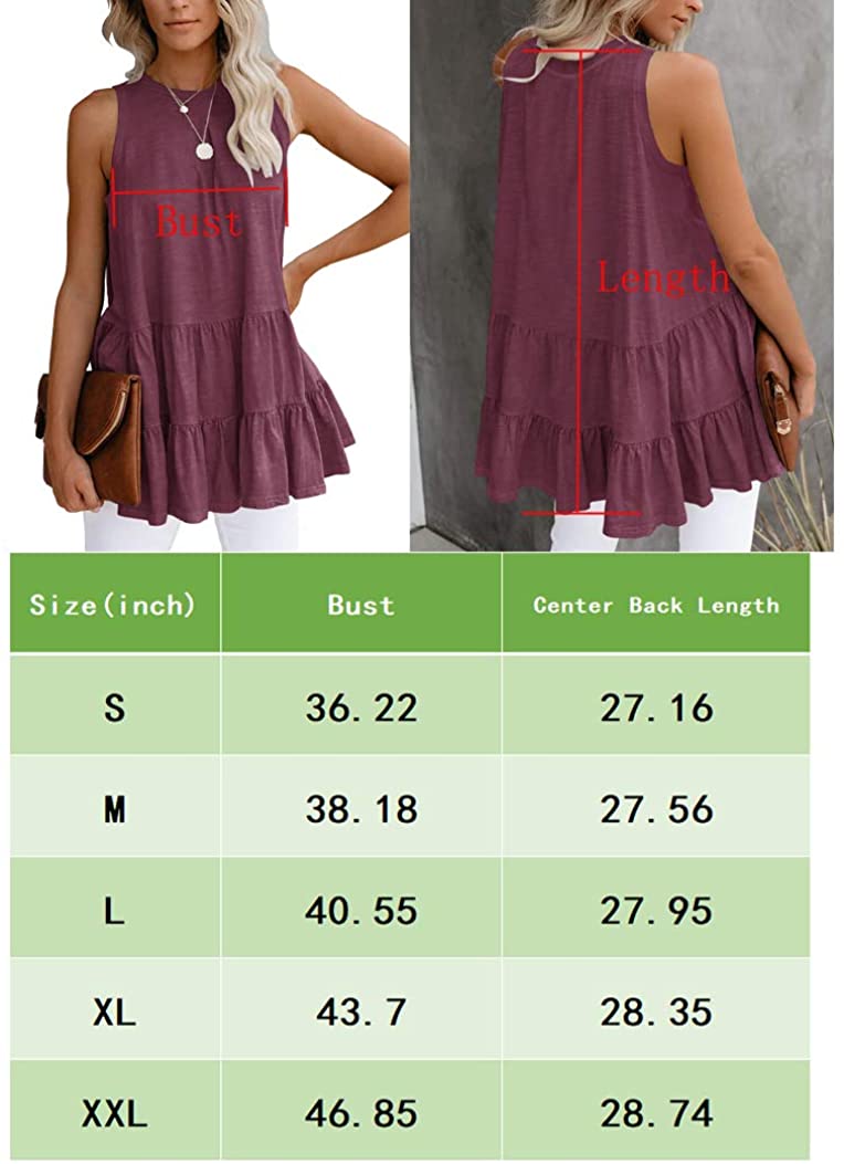 Bingerlily Women's Wine Red Flowy Tank Top