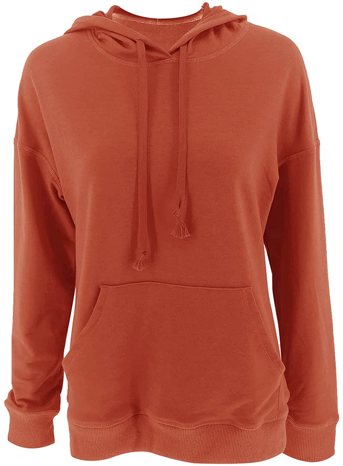 Bingerlily Women's Orange Hoodie