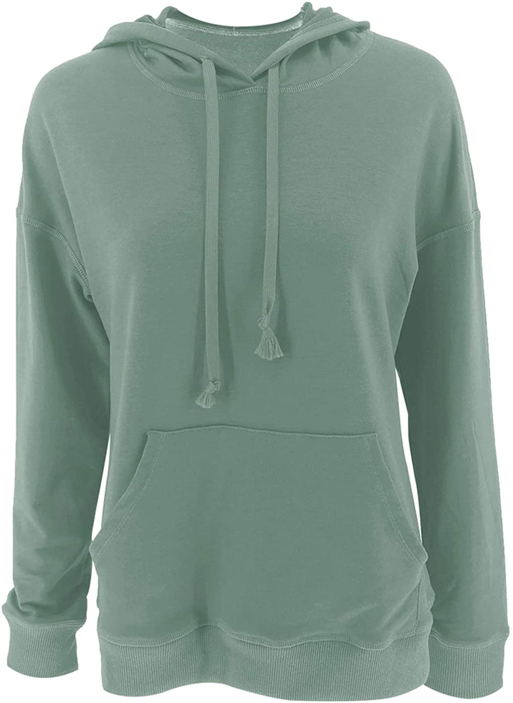 Bingerlily Women's Mint Green Hoodie