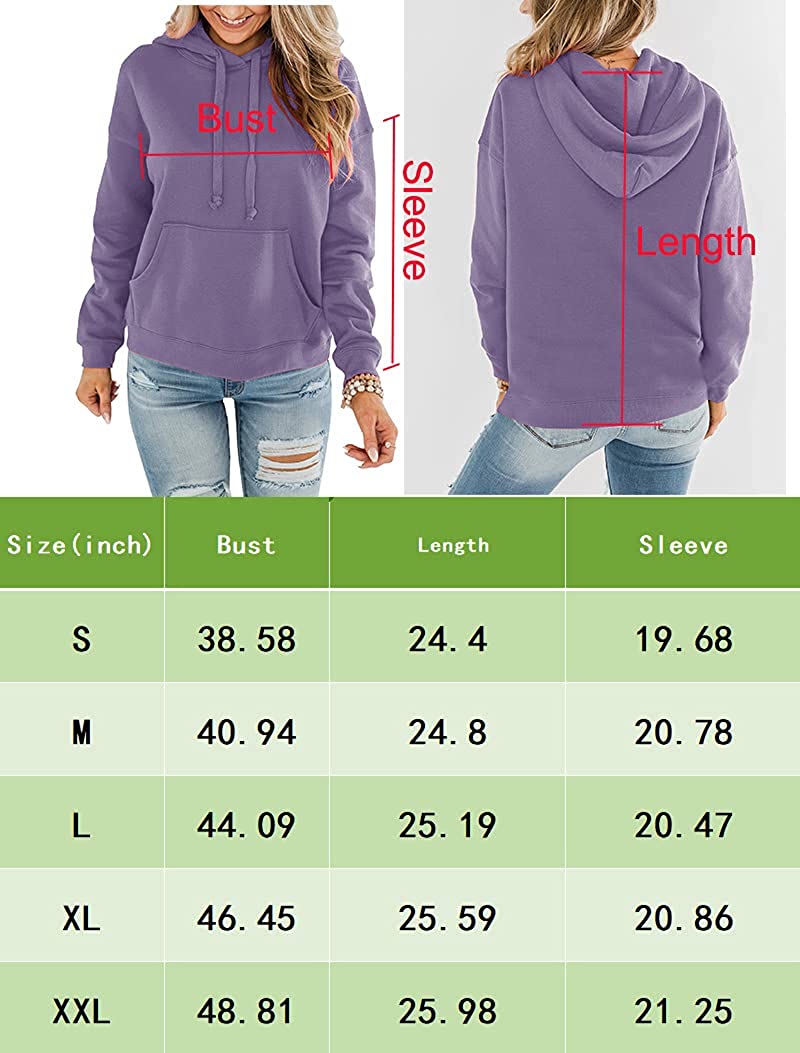 Bingerlily Women's Light Purple Hoodie