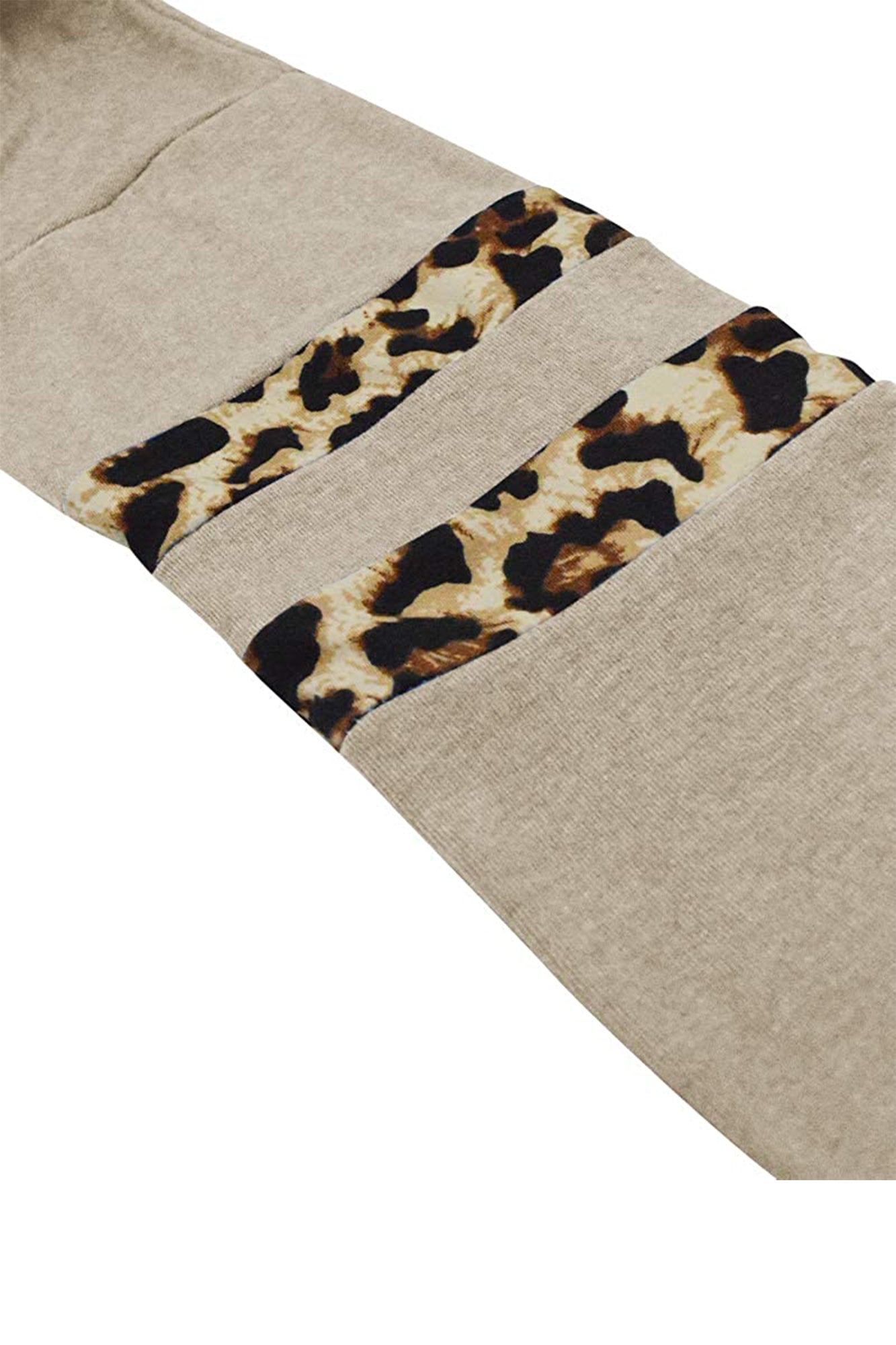 Bingerlily Women's Khaki Pullover Sweatshirt