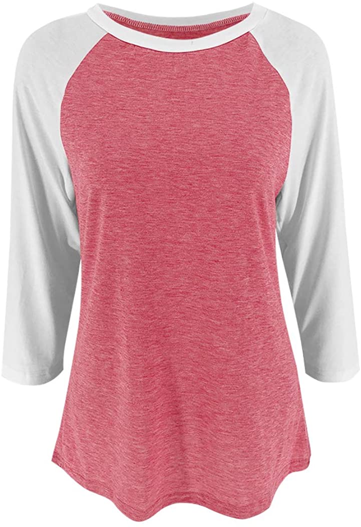 Bingerlily Deep Peach 3/4 Sleeve Tunic Top