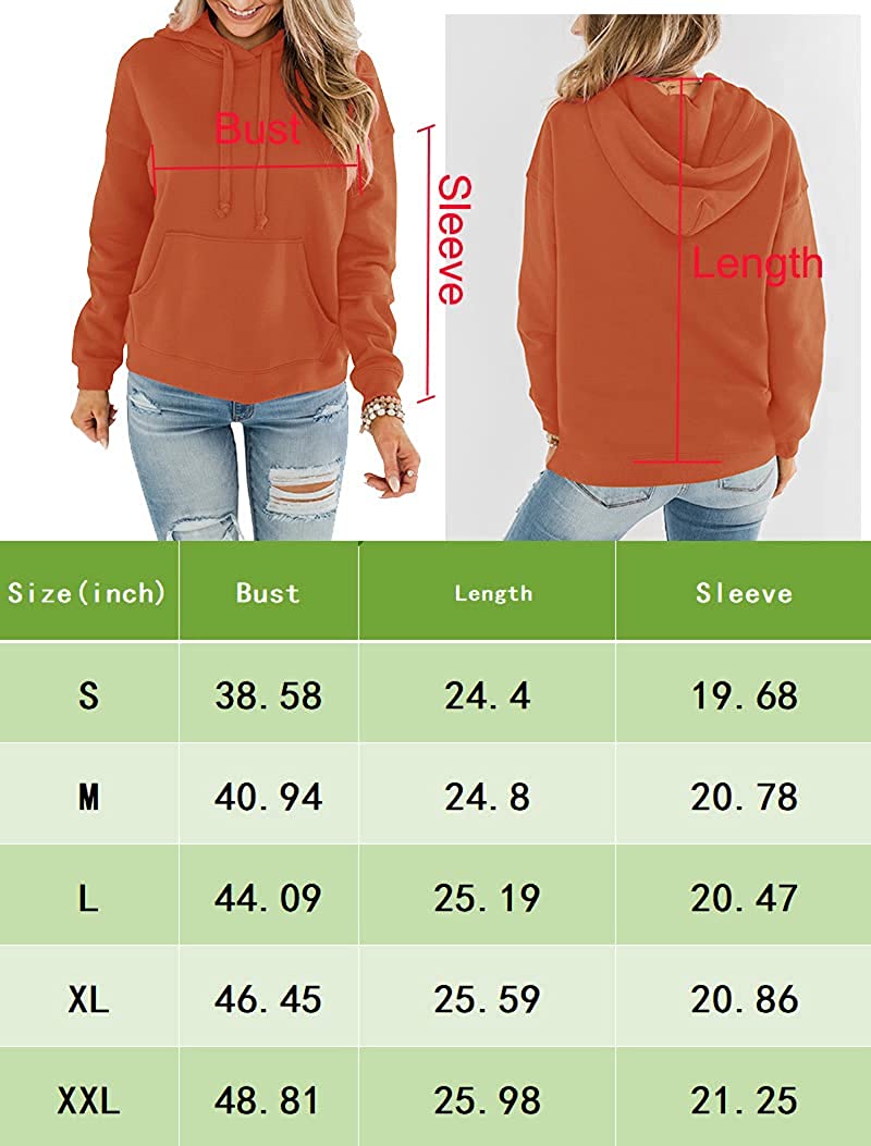 Bingerlily Women's Orange Hoodie