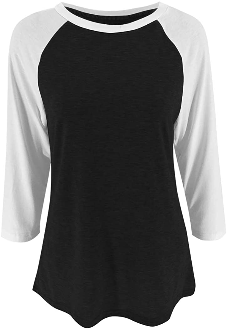 Bingerlily Black 3/4 Sleeve Tunic Top