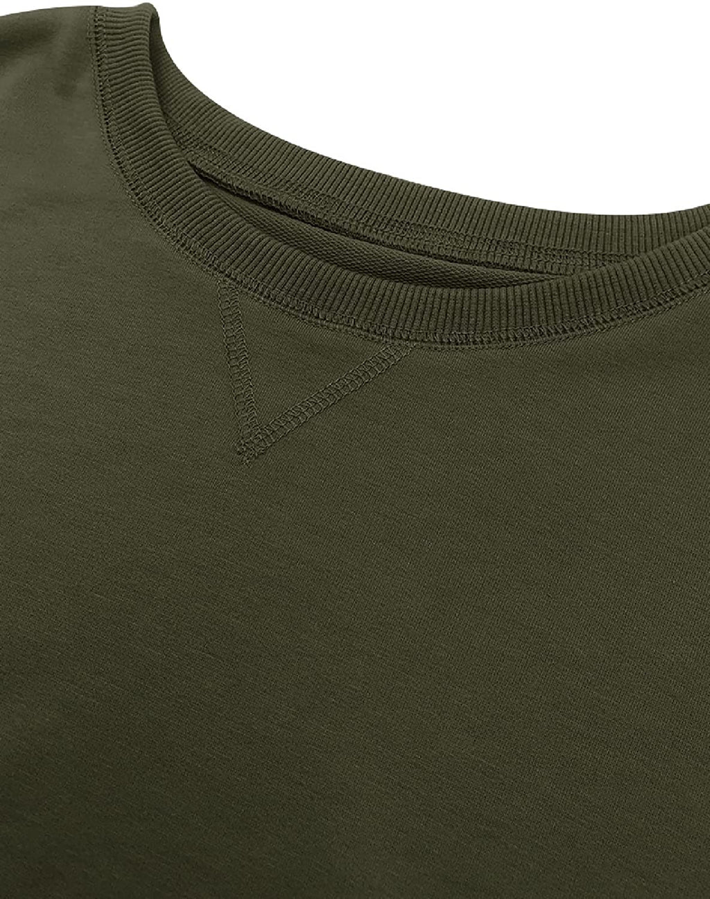 Bingerlily Women's Army Green Sweatshirt