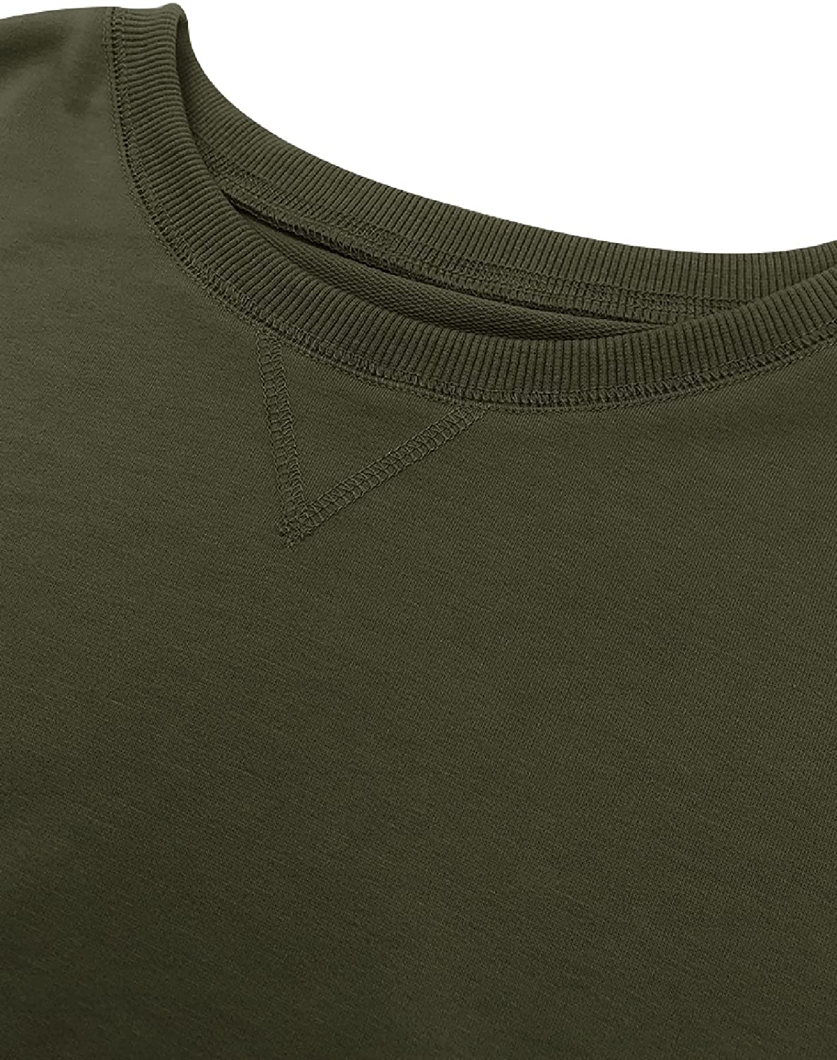 Bingerlily Women's Army Green Sweatshirt