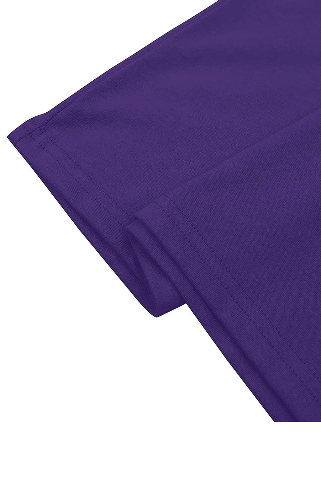 Bingerlily Purple Short Sleeve Stripe Tops