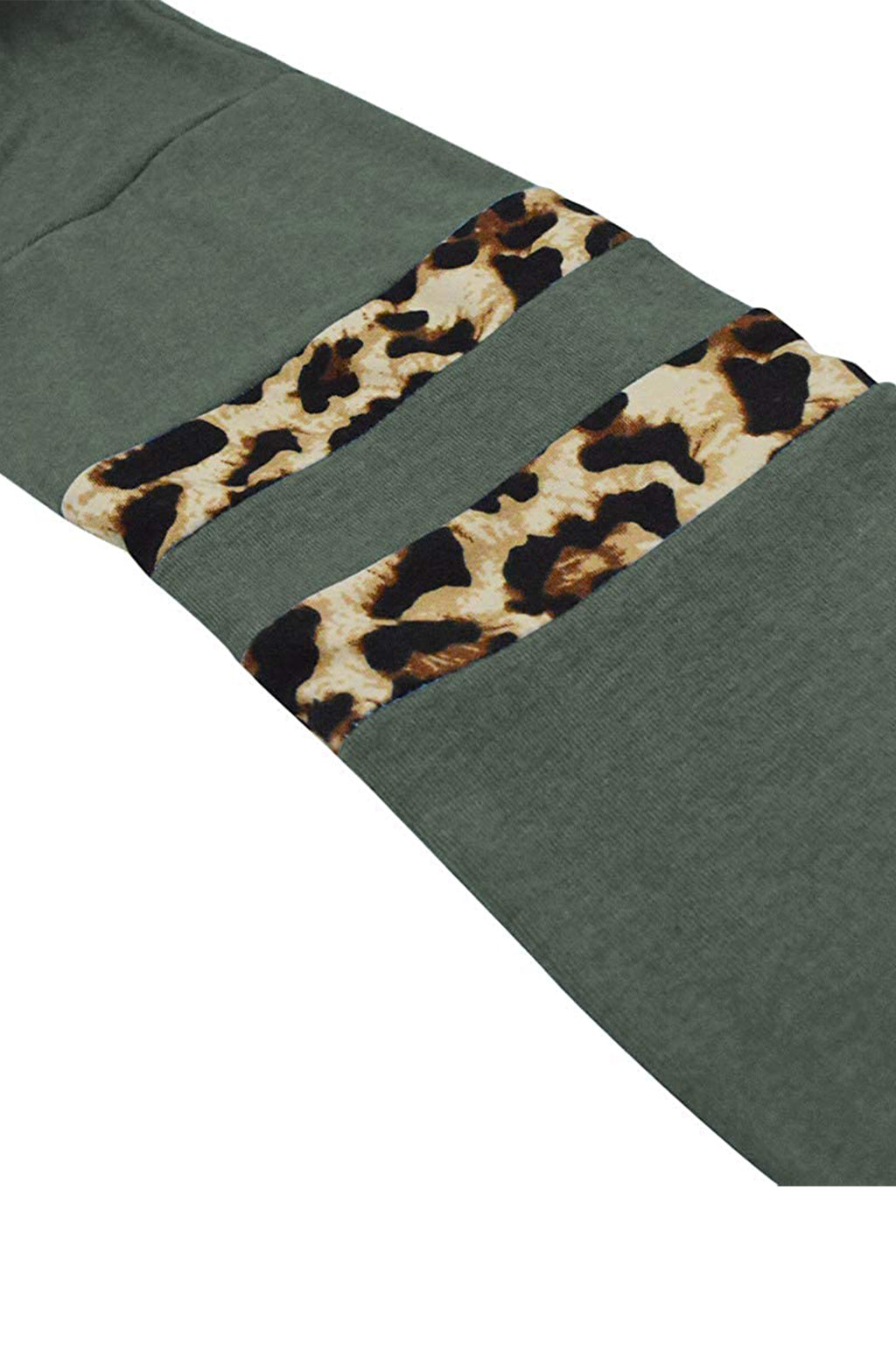 Bingerlily Women's Green Pullover Sweatshirt