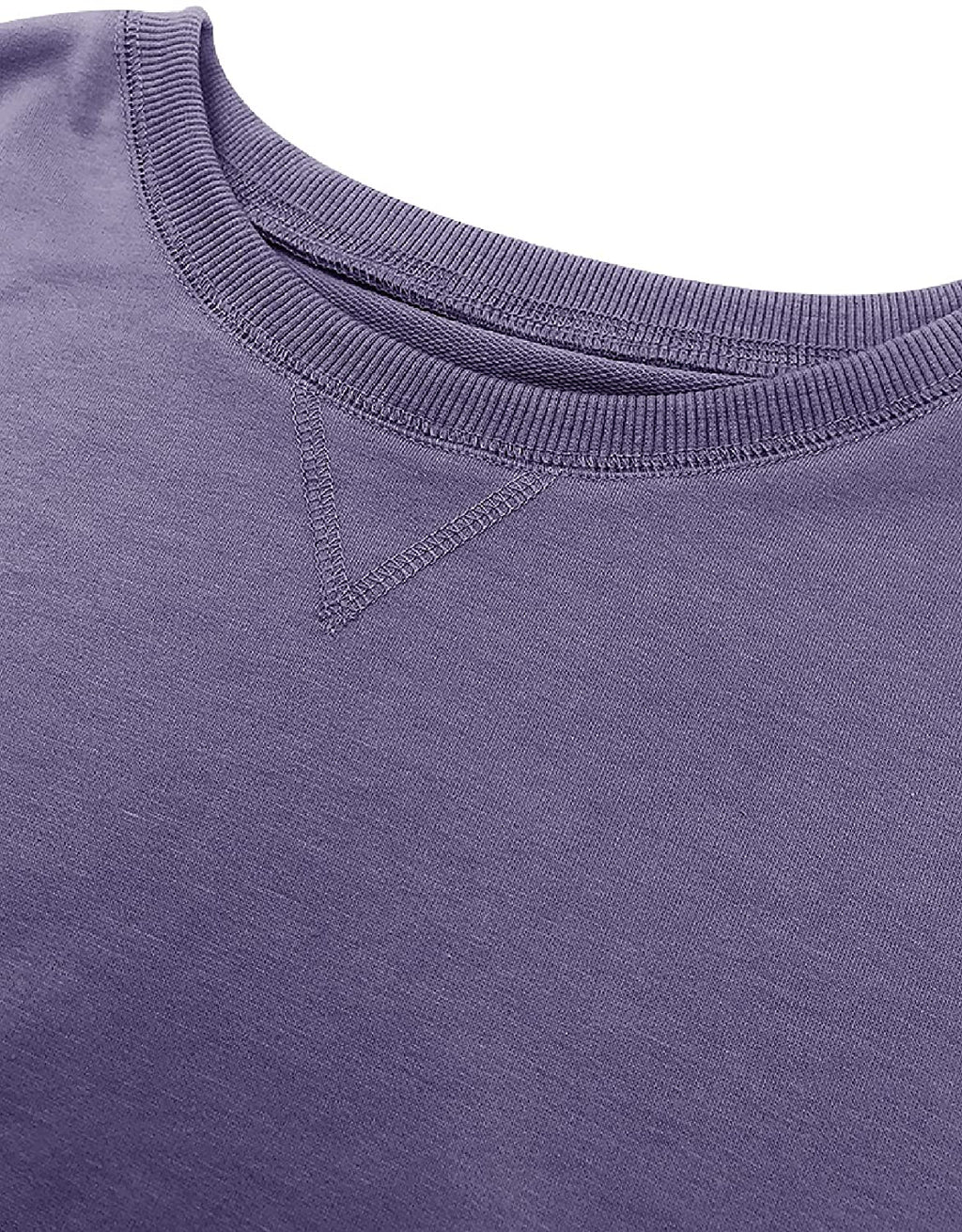 Bingerlily Women's Light Purple Sweatshirt