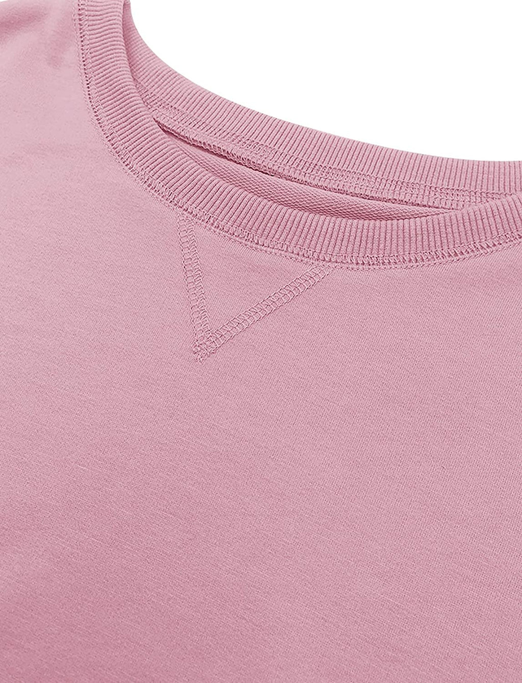 Bingerlily Women's Light Pink Sweatshirt