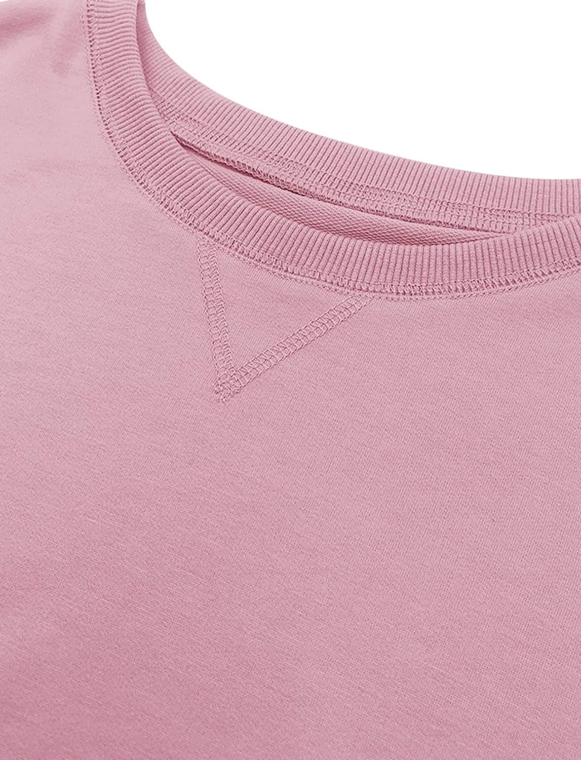 Bingerlily Women's Light Pink Sweatshirt