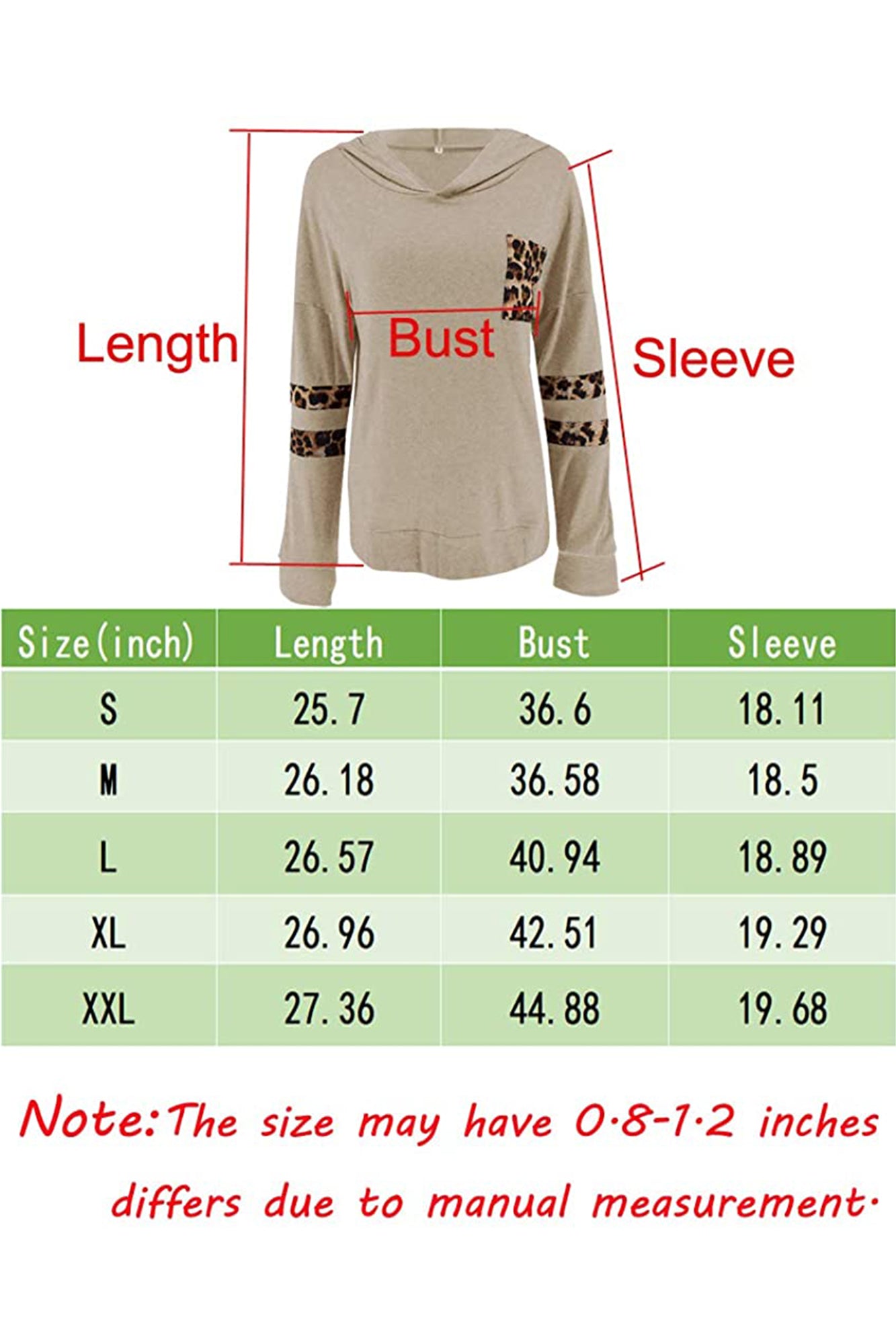 Bingerlily Women's Light Gray Pullover Sweatshirt