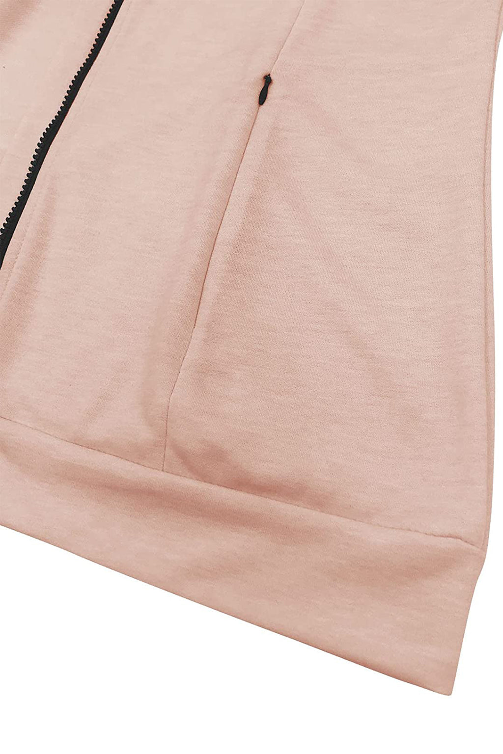 Bingerlily Women's Pink Zip Athletic Jacket