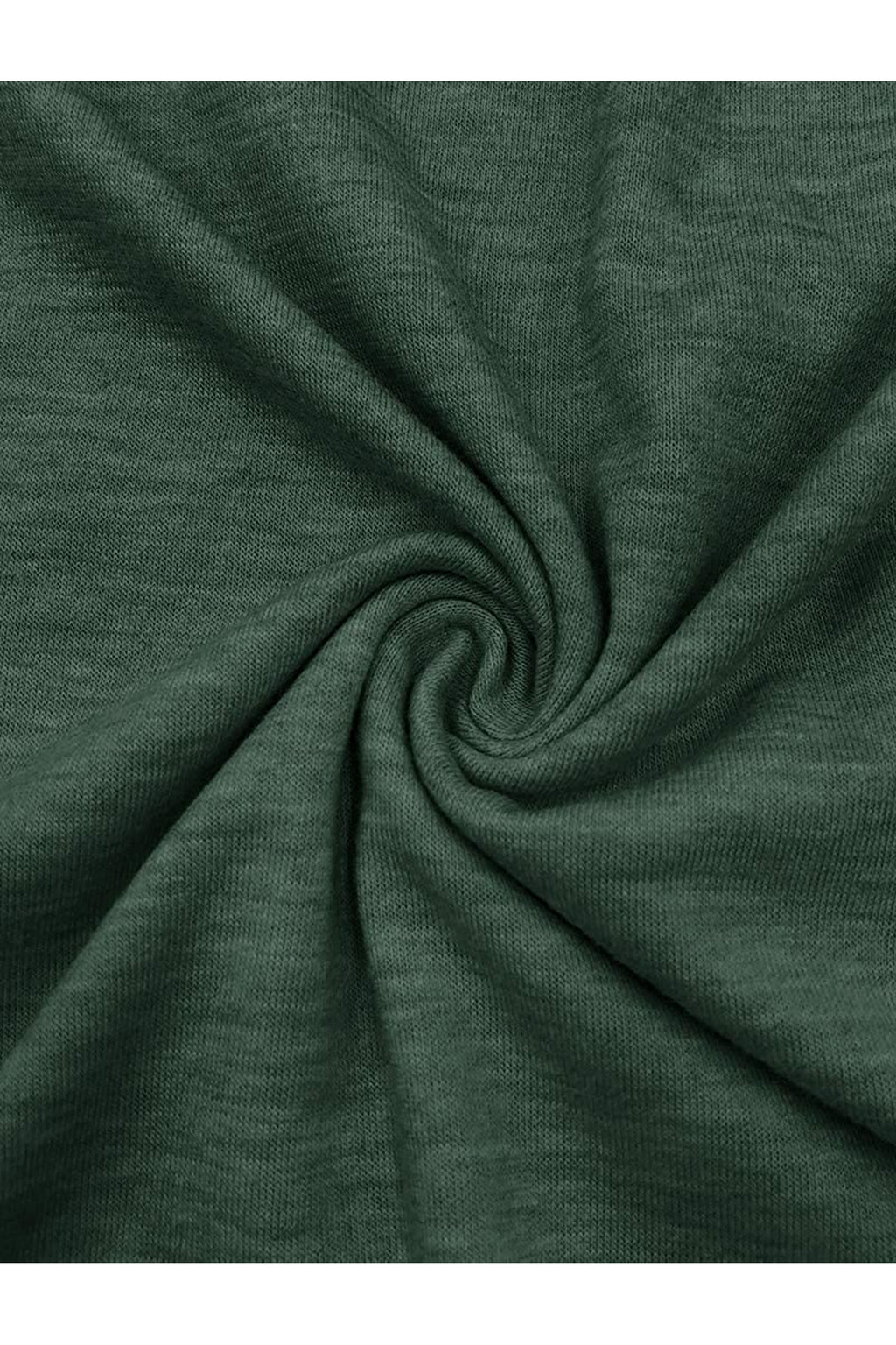 Bingerlily Green Crew Neck Short Sleeve T Shirt with Lace