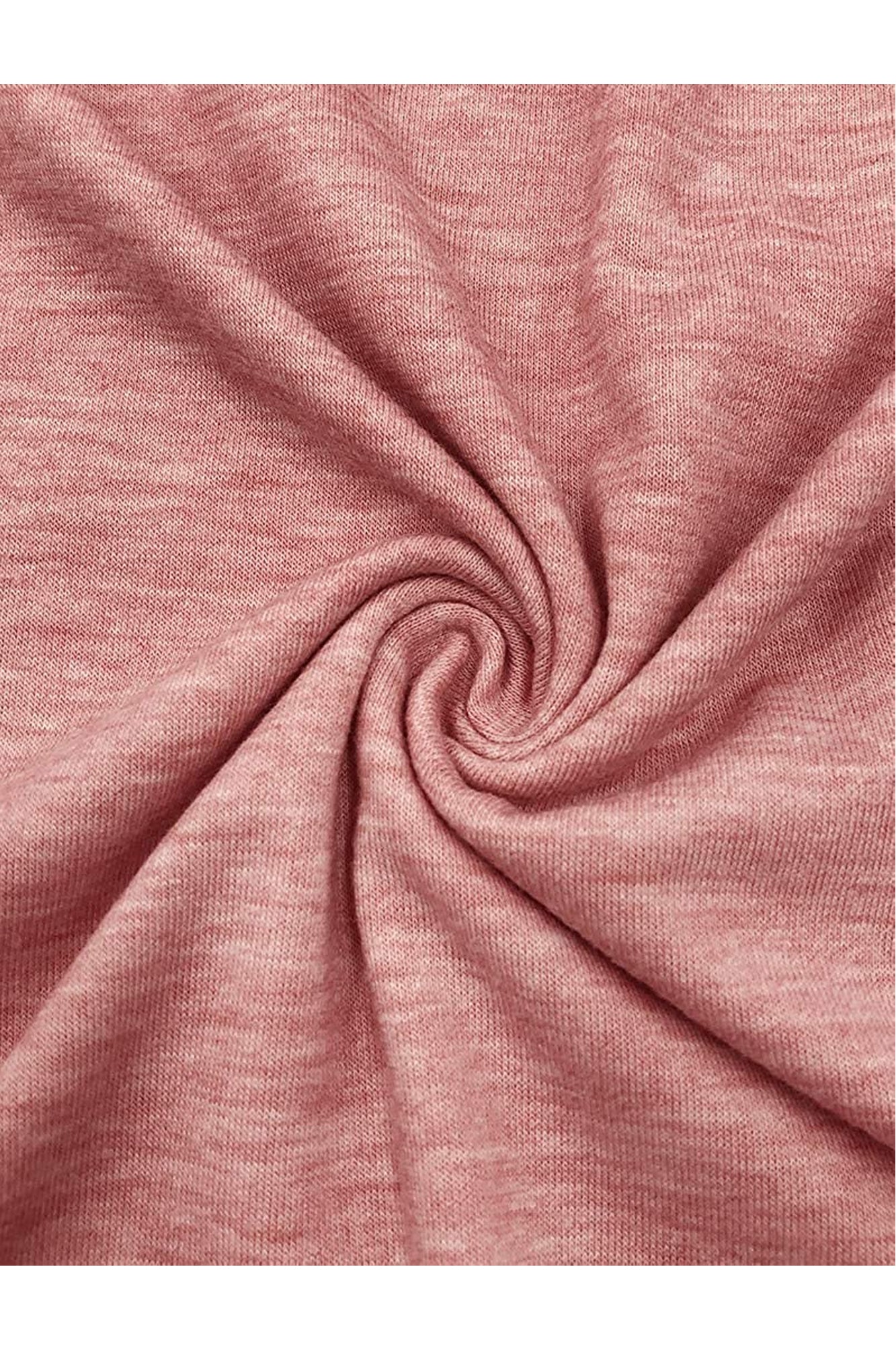 Bingerlily Peach Crew Neck Short Sleeve T Shirt with Lace