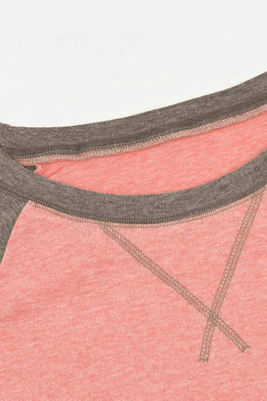 Bingerlily Women Peach Long Sleeve Tunic Top